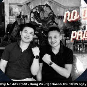 Khóa Học Dropship No Ads Profit - Hùng Vũ - Đạt Doanh Thu 1000$ ngày Không Cần Ads